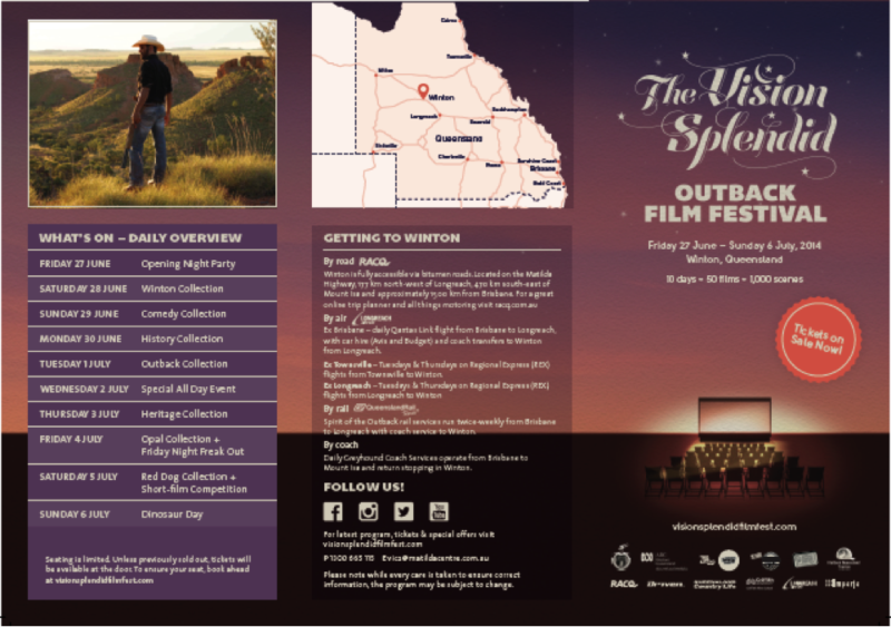 The Vision Splendid, Outback Film Festival